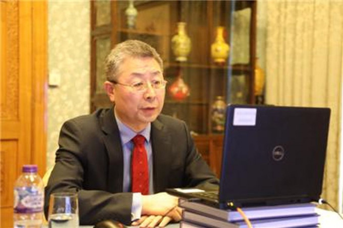 中國駐英公使馬輝。