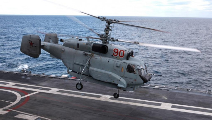 日本沒有公布俄羅斯直升機的型號。資料圖片