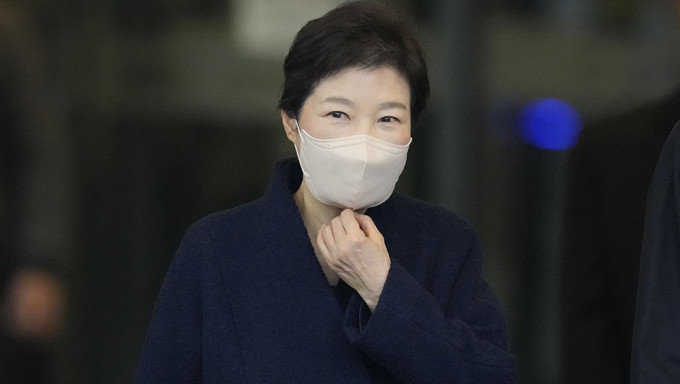南韓前總統朴槿惠今早出院，健康大幅好轉。AP