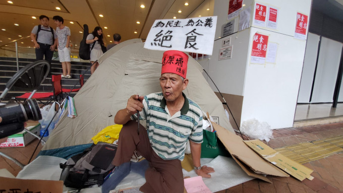 陳伯有低血糖情況，但健康尚可。資料圖片