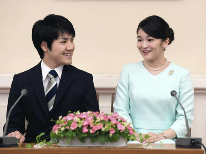 消息指，日本皇室擬最快明日公布真子公主婚訊。AP圖片