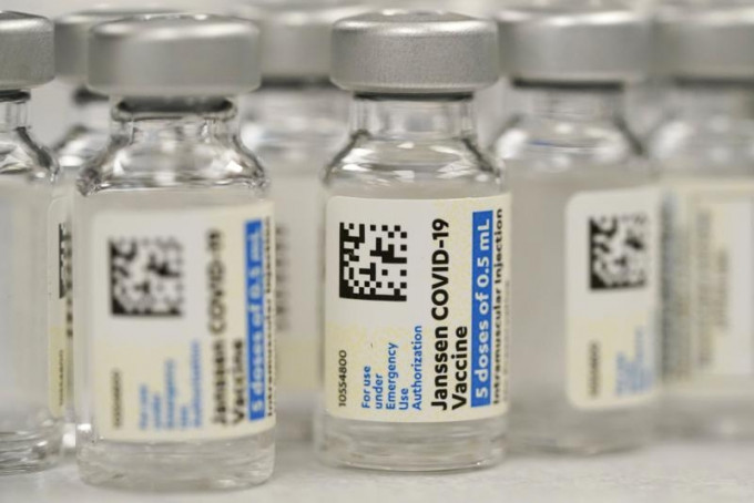 強生表示旗下的新冠疫苗可抵禦Delta變種病毒，免疫力維持至少8個月。AP圖片