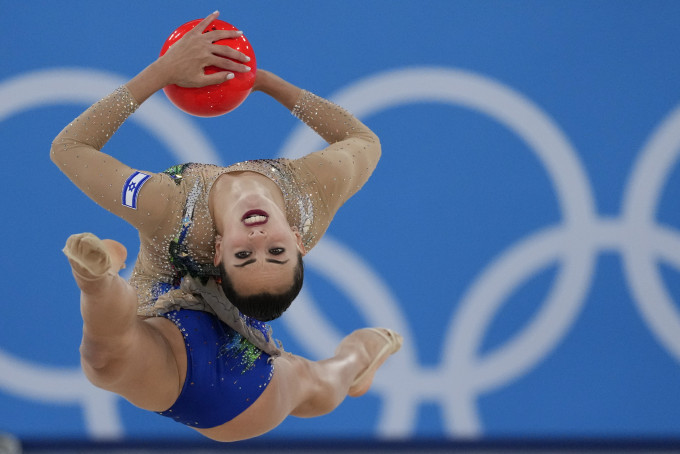 以色列女子藝術體操選手艾莎姆。AP