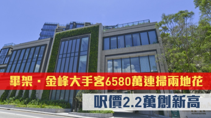 毕架．金峰2个单位均由同一组买家斥逾6580.2万购入自住。