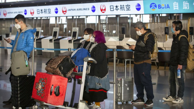 日本进一步放松防疫措施，入境人数上限将增至1万人。AP资料图片