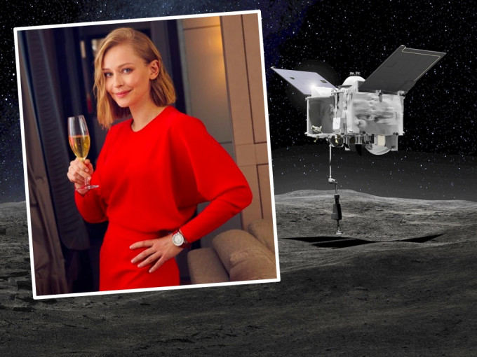 电影女星尤莉亚‧佩里西迪（小图）获选前往国际太空站拍戏。大图AP资料图片、小图网图