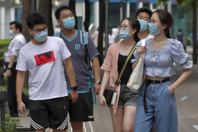 内地增37宗确诊，北京再有大连疫情关联病例。AP图片