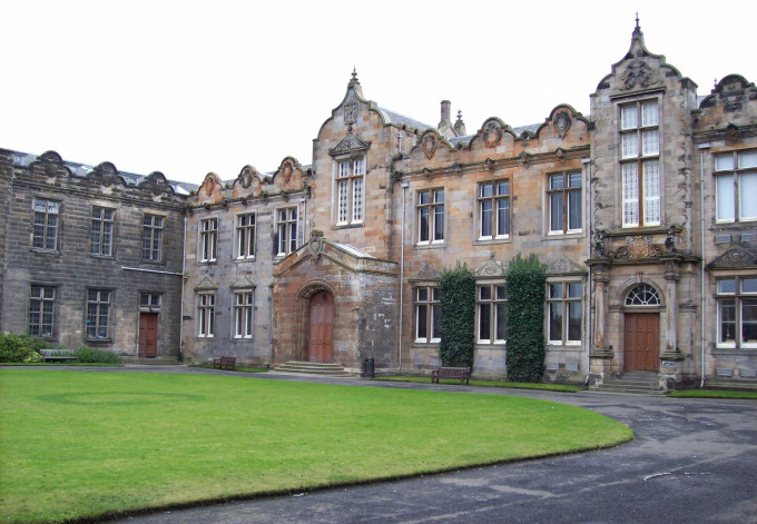 蘇格蘭聖安德魯斯大學。網圖