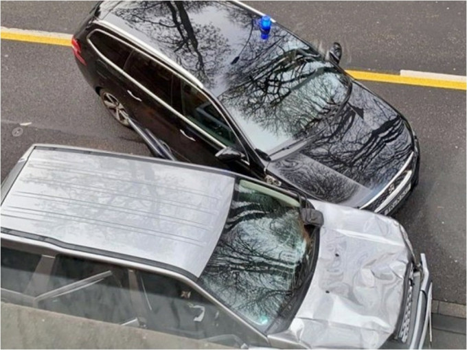 德國西部城市有汽車撞向人群，造成至少2死10傷。網圖