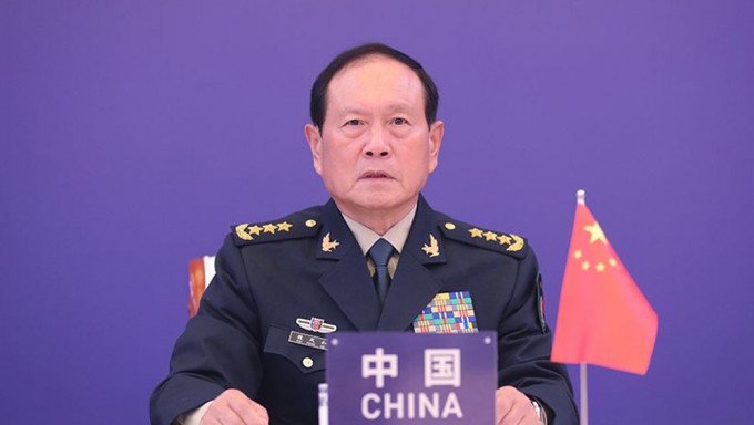  中國國防部長魏鳳和。