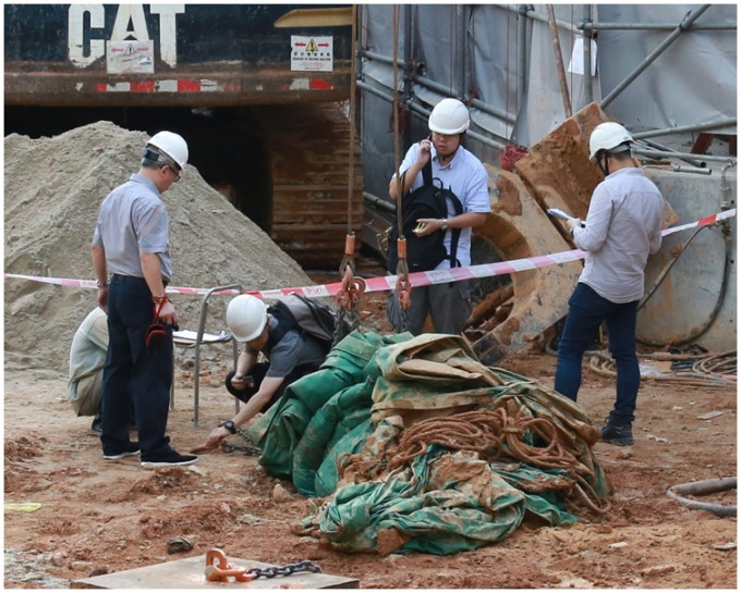 现场是民生书院扩建地盘。资料图片