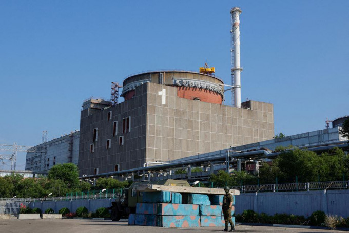 扎波罗热核电厂。路透社