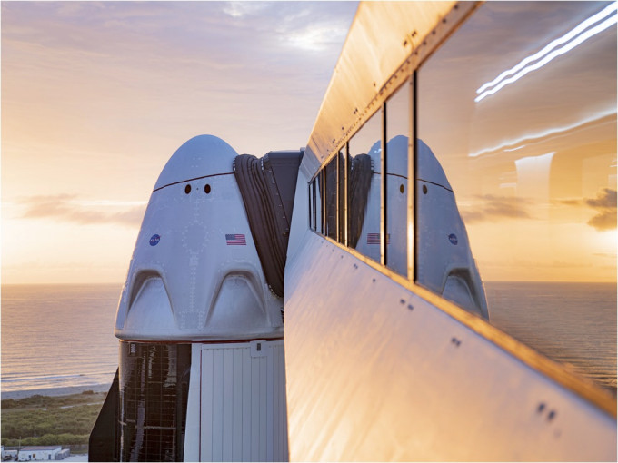SpaceX將舉行第一次「全平民」太空飛行旅程。AP資料圖片