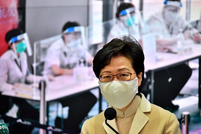 林郑月娥宣布，累计采购了2250万剂疫苗。