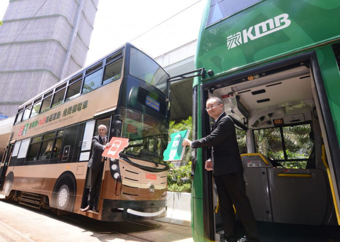 九巴延長與電車公司及專線小巴公司「進智公交」推出的轉乘優惠計劃。資料圖片