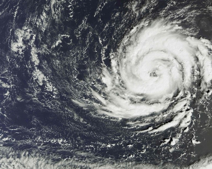 强烈飓风奥菲莉亚。