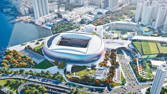 启德体育园将成为第15届全运会香港举办赛事的主场馆。资料图片