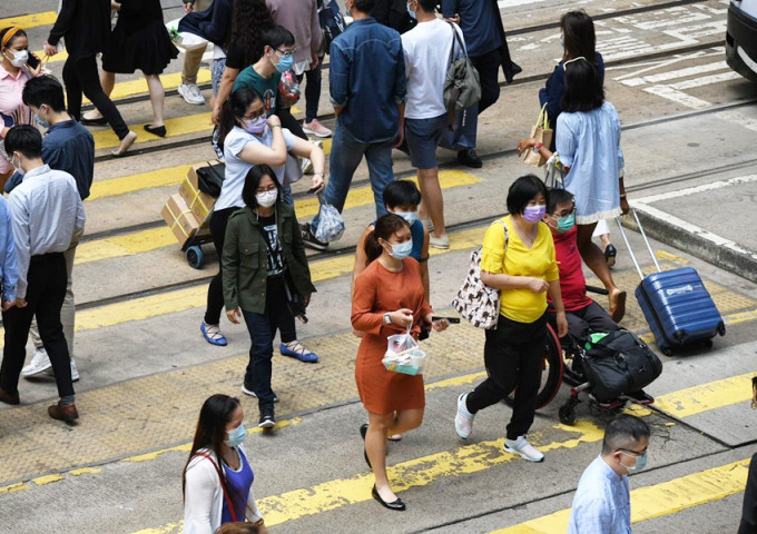 消息指本港今日新增九宗確診。