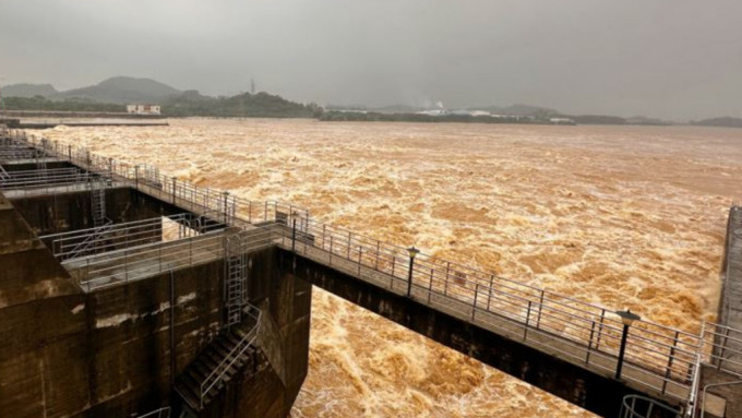 水利部预计南方未来数日有暴雨，珠江、长江等部分河流或有洪水。图为今年4月珠江北江的洪水。