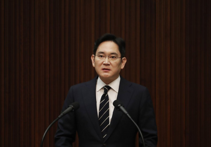 三星副会长李在熔涉嫌进行不正当交易等被南韩检察当局申请逮捕。AP资料图片