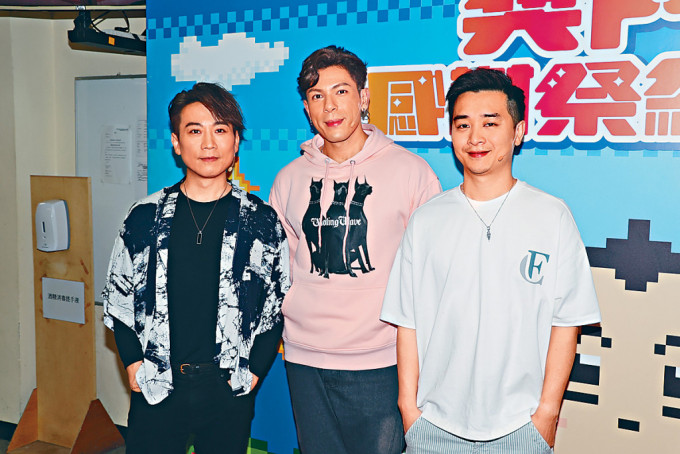 颜米羔、古淖文、谭辉智首次参与《奖门人》录影。
