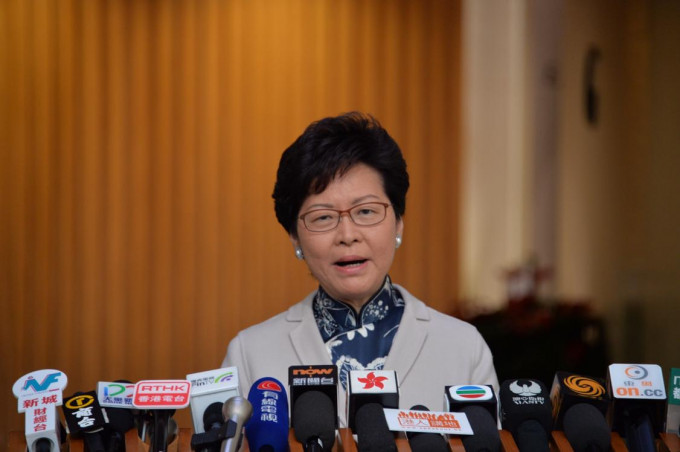 林鄭月娥表示立法會補選日期不存在改動空間。