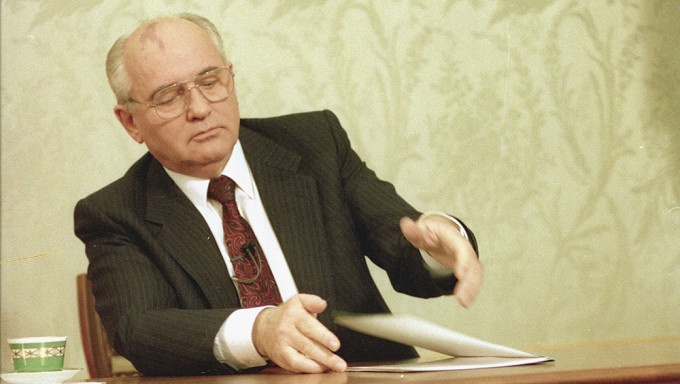 苏联最后一任领导人戈尔巴乔夫。AP