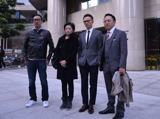 4名会计界选委与行政长官参选人林郑月娥会面。