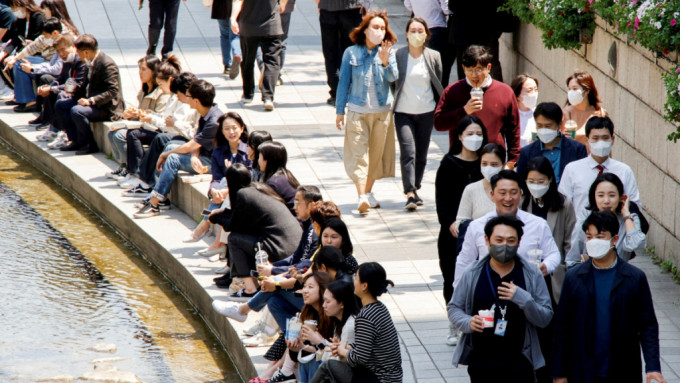 南韩新冠疫情反弹。REUTERS