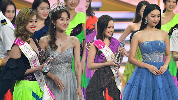 4号许子萱获颁国际亲善小姐；14号梁超怡夺最上镜小姐。