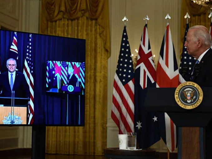 拜登記者會上疑忘了澳洲總理莫里森名字。