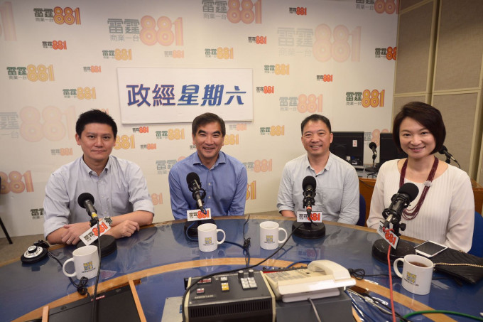 左起：谭文豪、锺国斌、胡志伟、李慧琼。