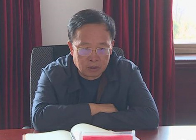 内地有消息指甘肃省景泰县县委书记李作璧自杀身亡。网图