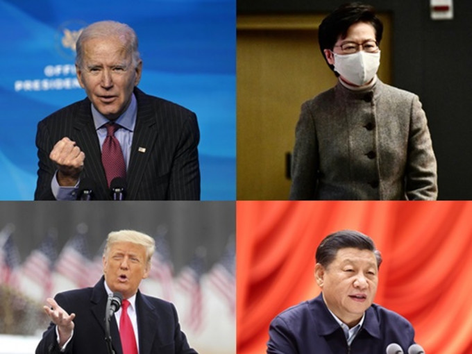 香港前25名的新闻人物中，以美国总统特朗普的见报率最高，其次为特首林郑月娥。资料图片/AP图片