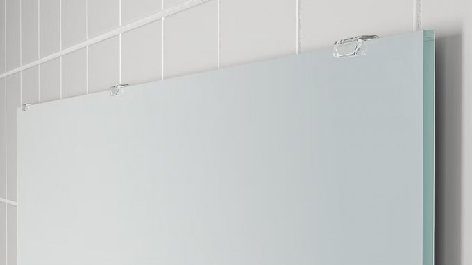 IKEA一款掛牆無框鏡擴大回收。 官網產品圖片