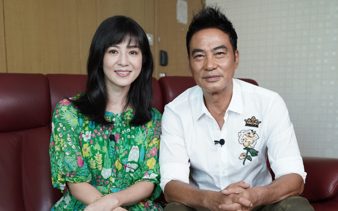 任达华、杨采妮日前接受香港开电视访问。