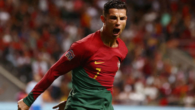 葡萄牙巨星C朗拿度。Reuters