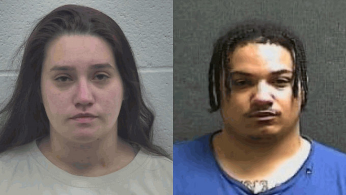 法雷爾（Selena Farrell，左）及亞當斯（Tashaun Adams）被控二級誤殺。