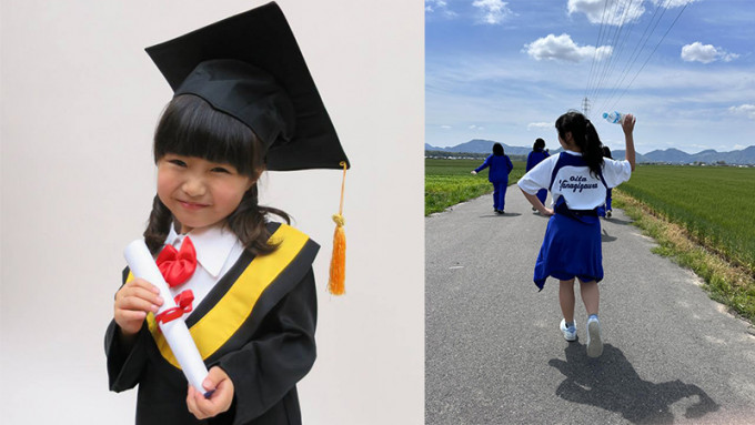 15岁「美心妹妹」赴日读高中曝光纯情校服照  日语流利迅速融入校园生活