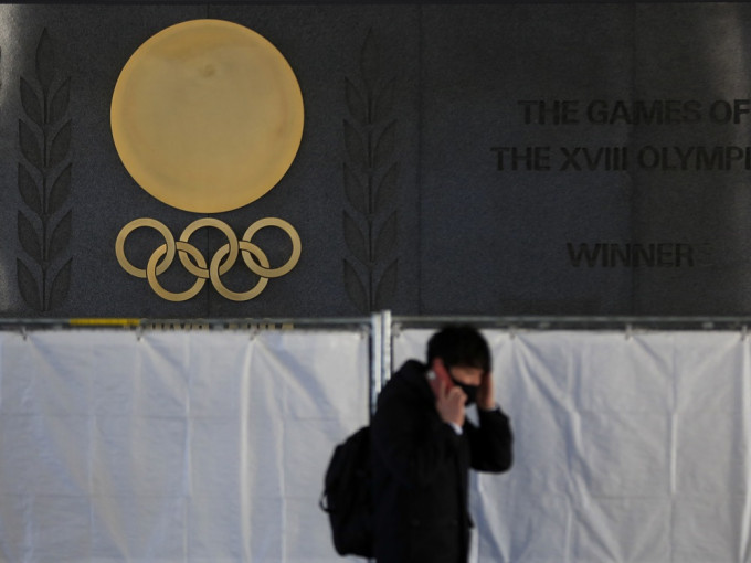 日本政府稱對於奧運會的政策及方針將會維持不變。AP圖片