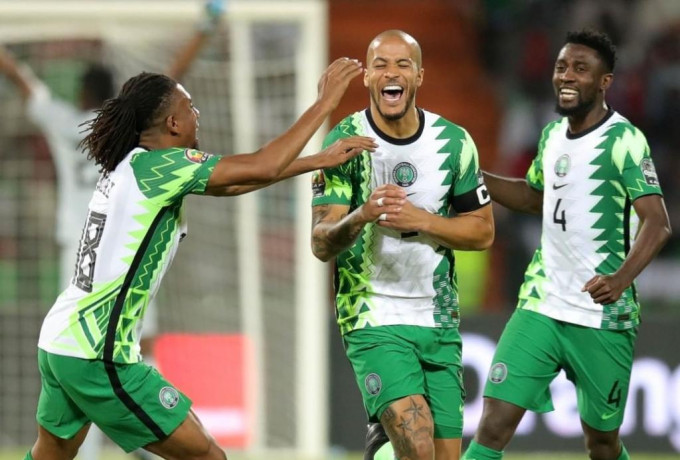 尼日利亚3连胜晋级。 非洲杯官方Instagram图片