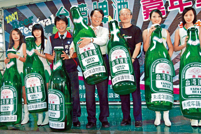 大陸對台灣啤酒等酒水品牌下禁令。