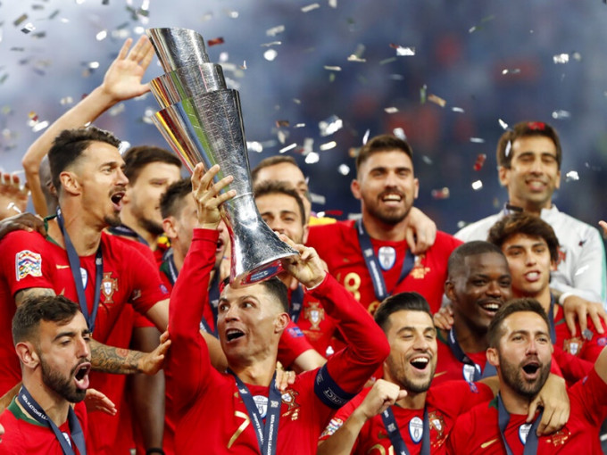 葡萄牙奪首屆歐洲國家聯賽冠軍。AP