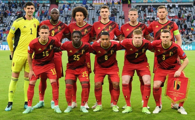 比利时在夏萨特和迪布尼领军下争取首夺世界杯。网上图片