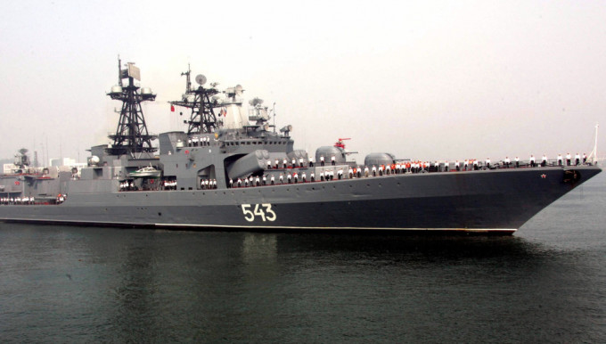 俄羅斯艦隊在日本海與鄂霍次克海峽演習，為期2周。  新華社
