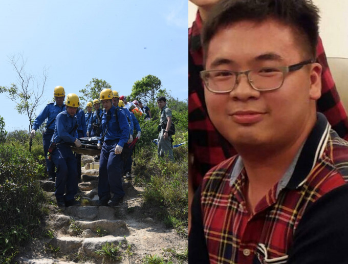 郭苇诺5月时失踪逾28小时，其后被发现伏尸山坡。资料图片