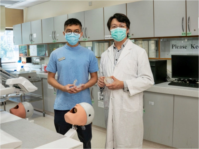 港大牙医学院研制「微雾喷射口部装置」，以改善长者和残疾人士的口腔状况。港大图片
