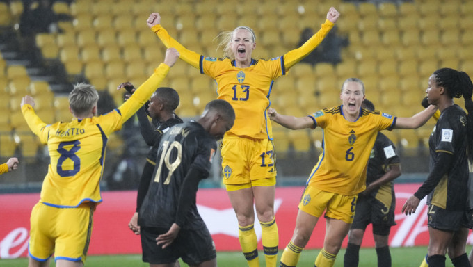 瑞典女足排名世界第3，實力遠在意大利女足之上。資料圖片