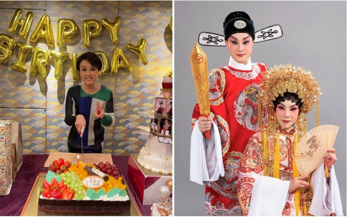 盖鸣晖昨日庆祝55岁生日，透露会以新方式演出新剧目。