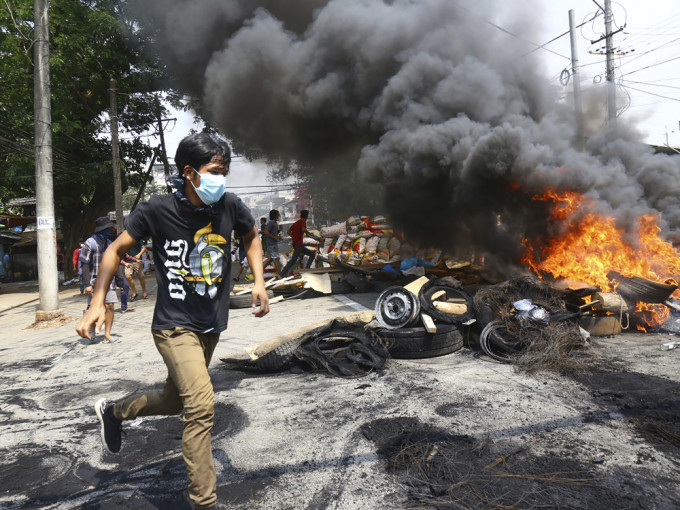 缅甸局势持续动荡。AP图片